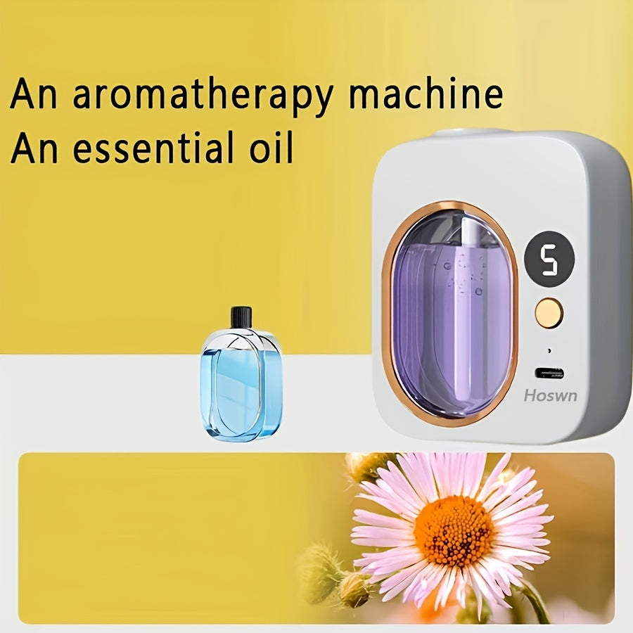 Aromatherapy Machine for Rooms, Offices, Toilets, and Bathrooms – Available in 3 Sizes with Adjustable Levels, Wall-Mountable or Freestanding - Hiccupzz