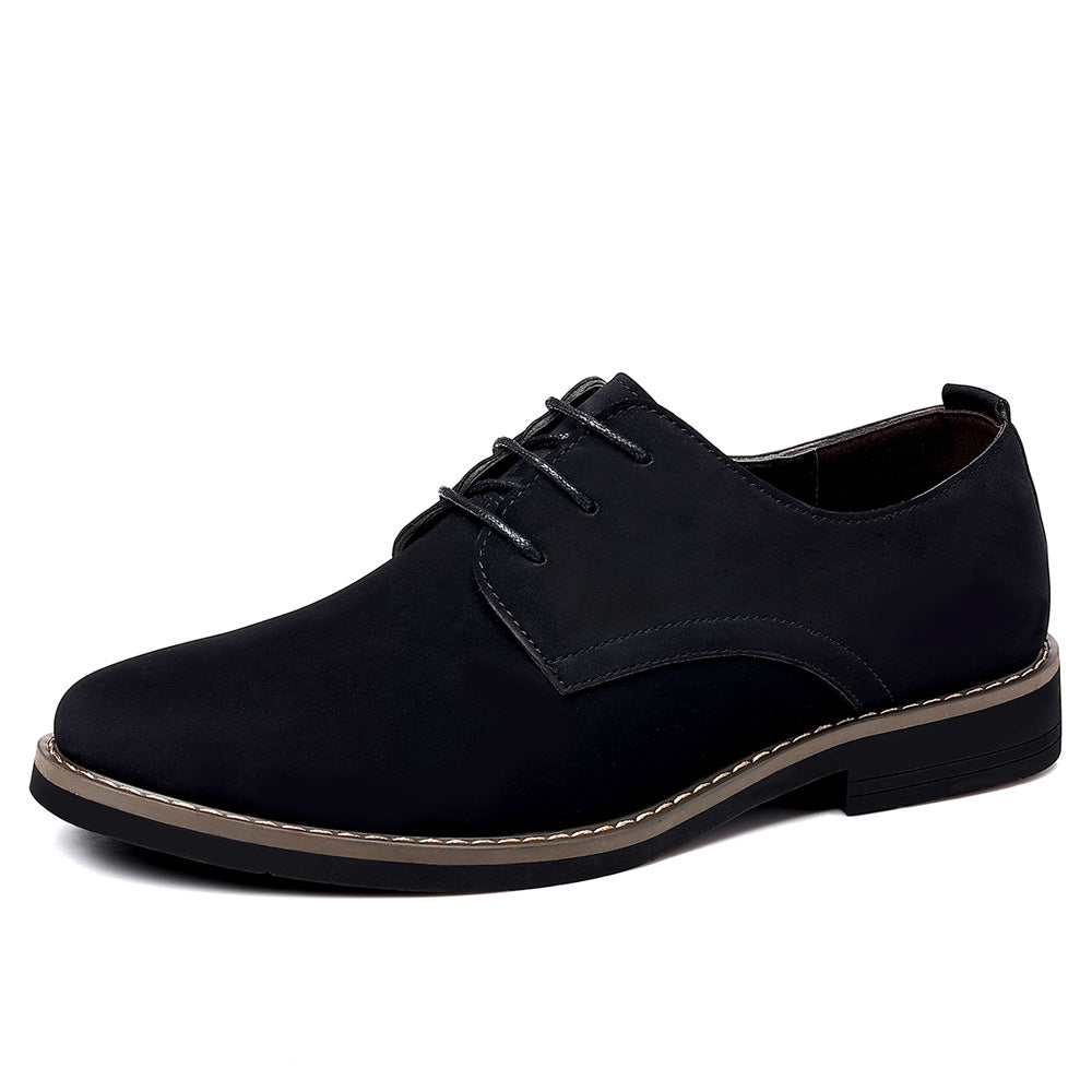Formal Business Leather Shoes Men Soft Bottom Hundred - Hiccupzz