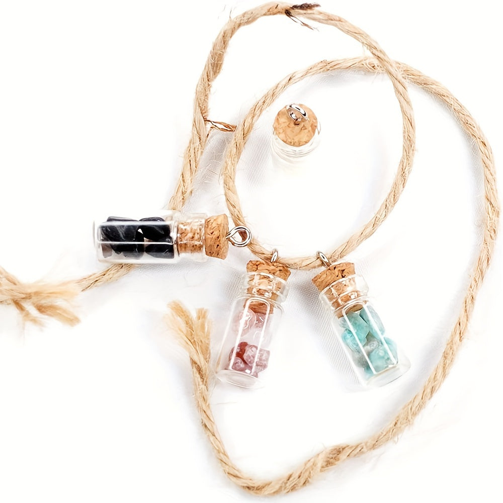 Mini Glass Bottles with Cork Stoppers: Ideal for DIY, Arts & Crafts, and Party Favors (0.51 x 0.71 inches) - Hiccupzz