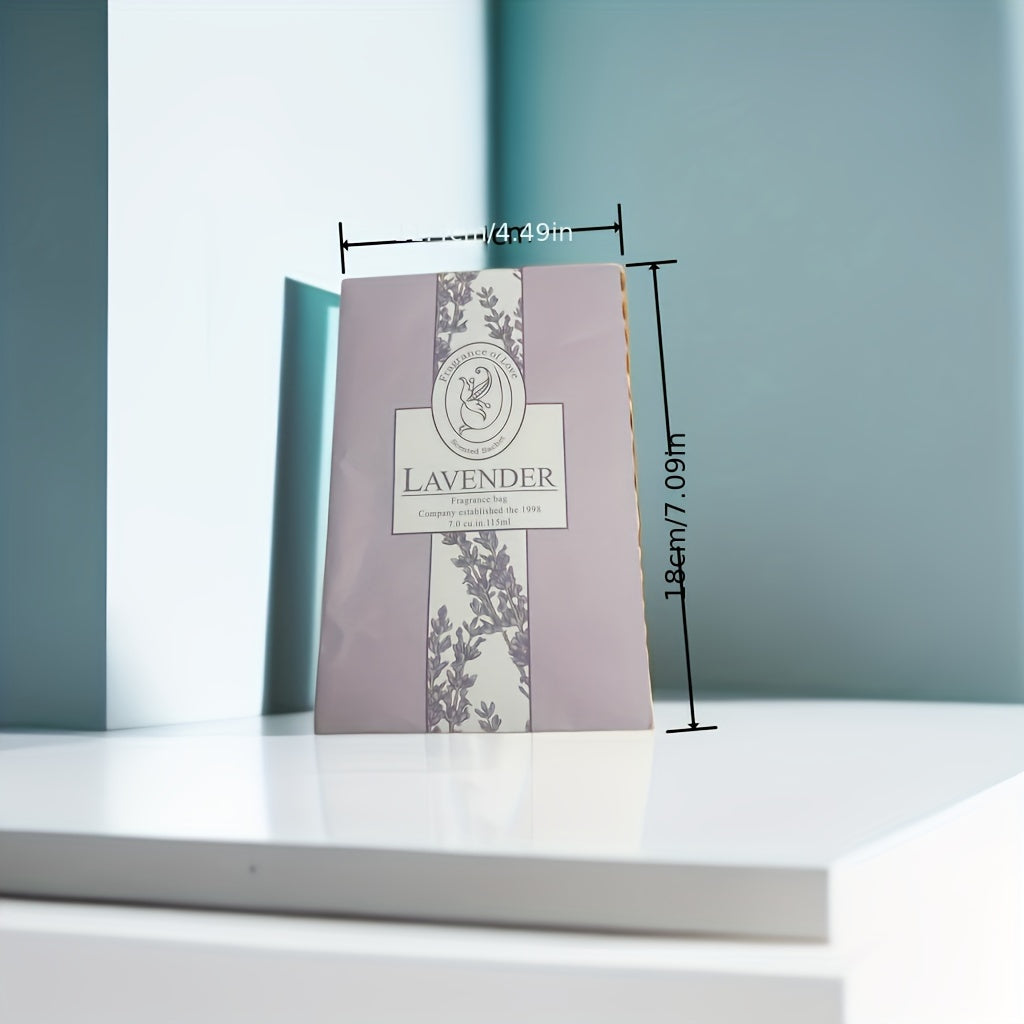 4pcs Lavender Fragrance Bag, Wardrobe Fragrance Bag, Long-lasting Flowy Fragrance, Small Fragrance Bag, Fresh Bedroom Room Decor - Hiccupzz