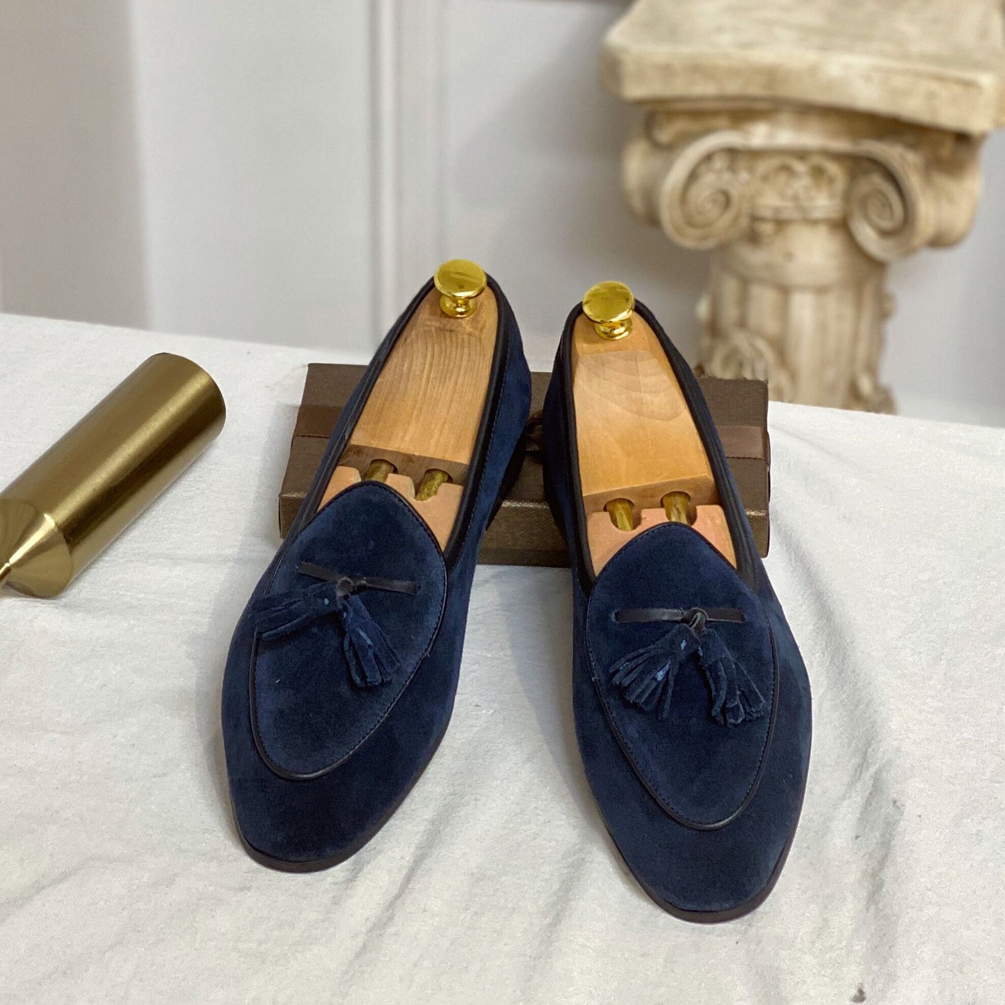 Suede Slip On Fashion Loafers - Hiccupzz