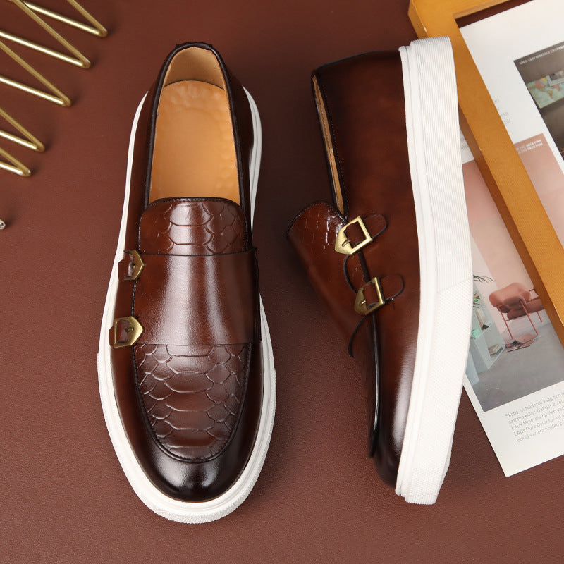 Men's Summer New Fashion Casual Leather Shoes - Hiccupzz