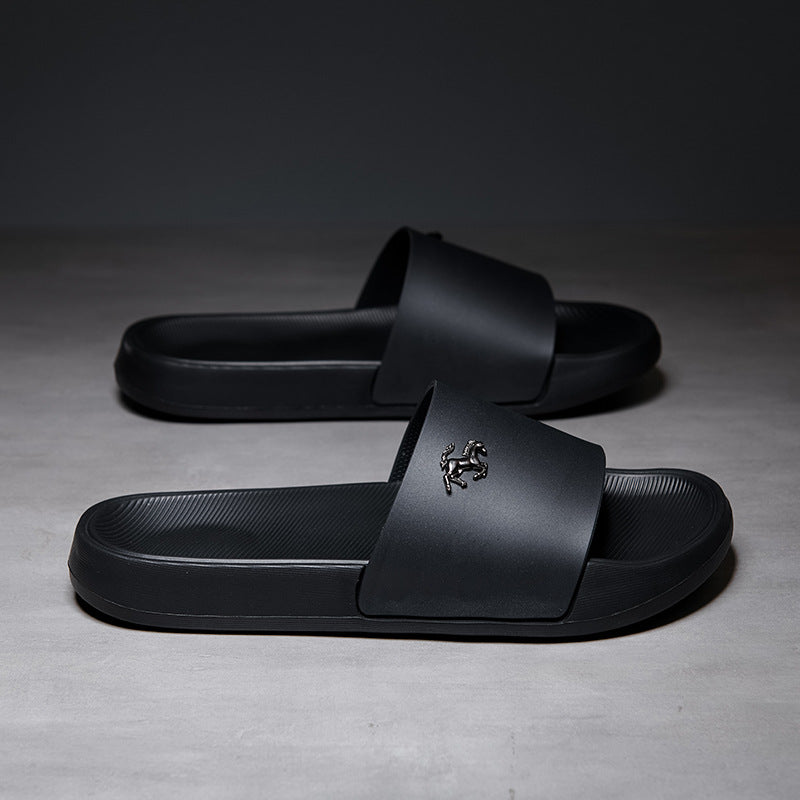 Slip-on Slippers Men's Fashionable Thick-soled Waterproof - Hiccupzz