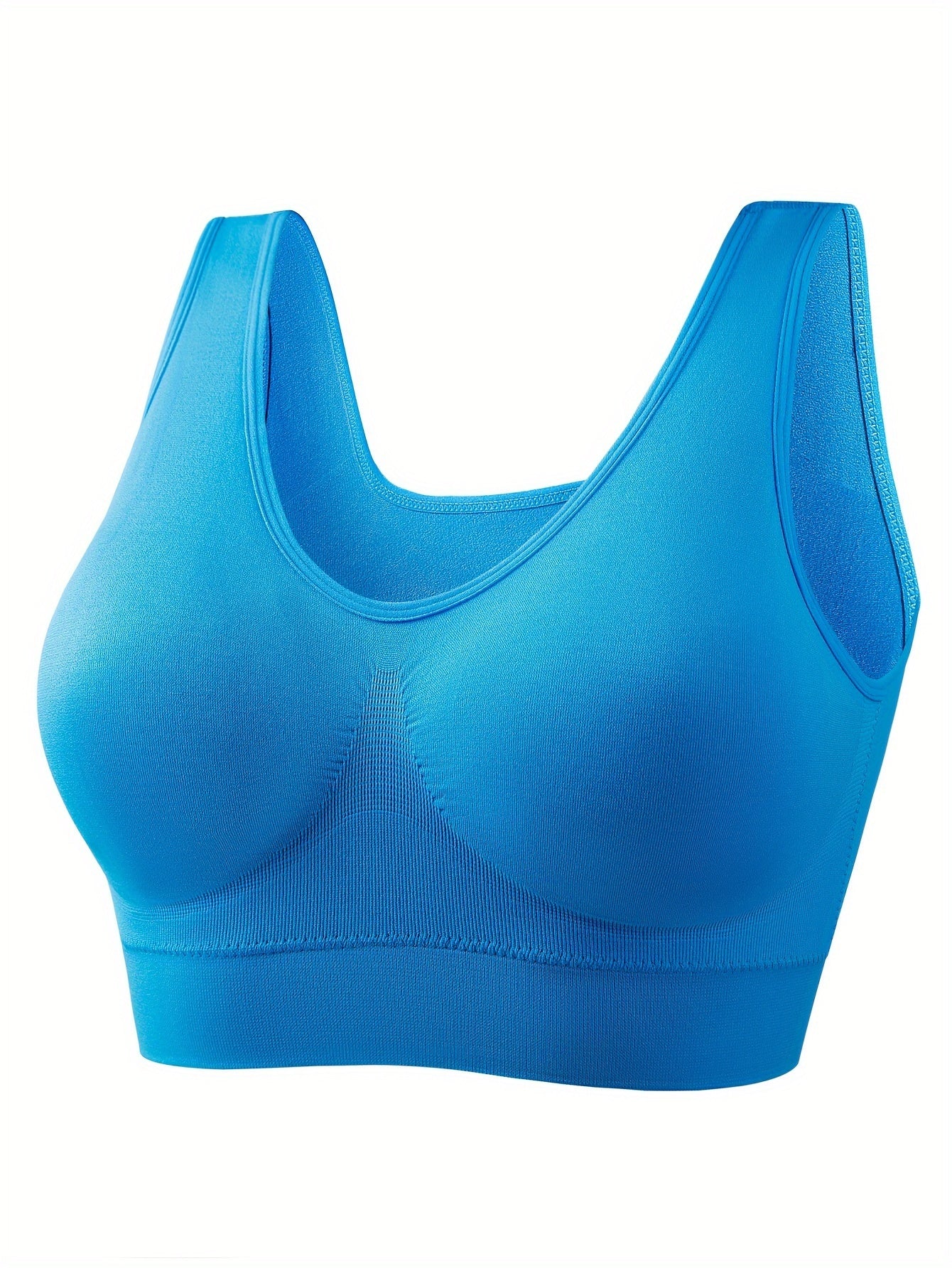 8-Pack Elegant Seamless Wireless Sports Bras for Women, Breathable & Comfortable, Ideal for Running & Fitness Activities - Hiccupzz