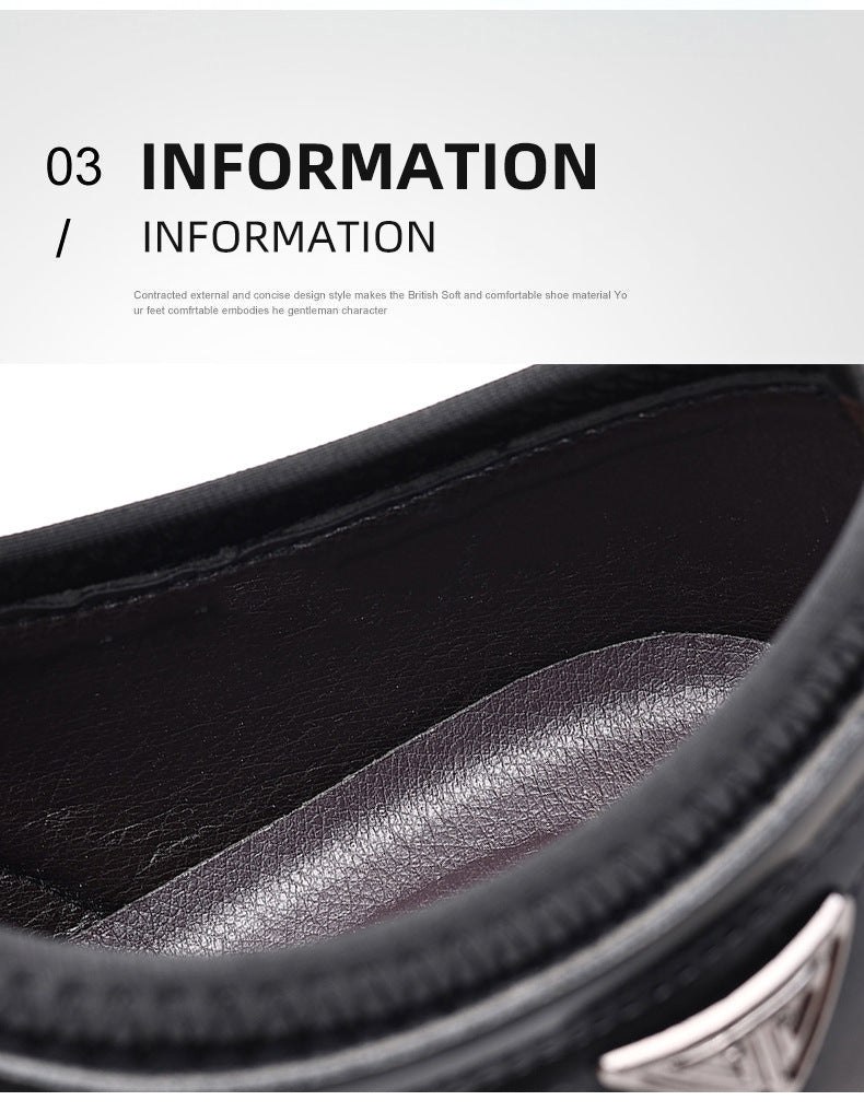 Plus Size Casual Leather Shoes Male - Hiccupzz