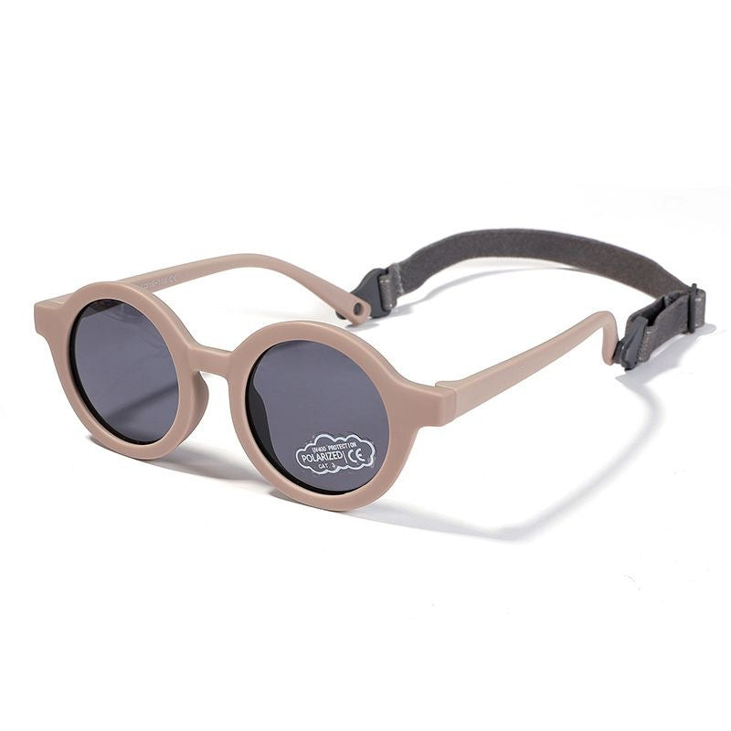 Children's Silicone Sunglasses 0-3 Years Old Children Cute - Hiccupzz