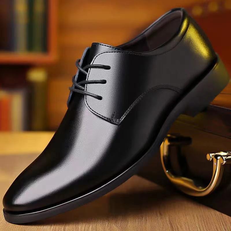 Men's Casual Business Formal Wear Leather Shoes - Hiccupzz
