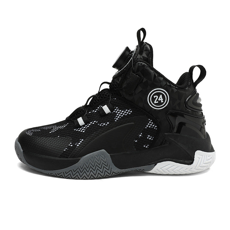 Boy's Swivel Button Sport Shoes - Hiccupzz