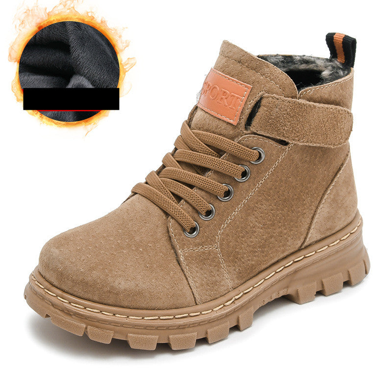 New British Style Children's Boots For Autumn And Winter - Hiccupzz