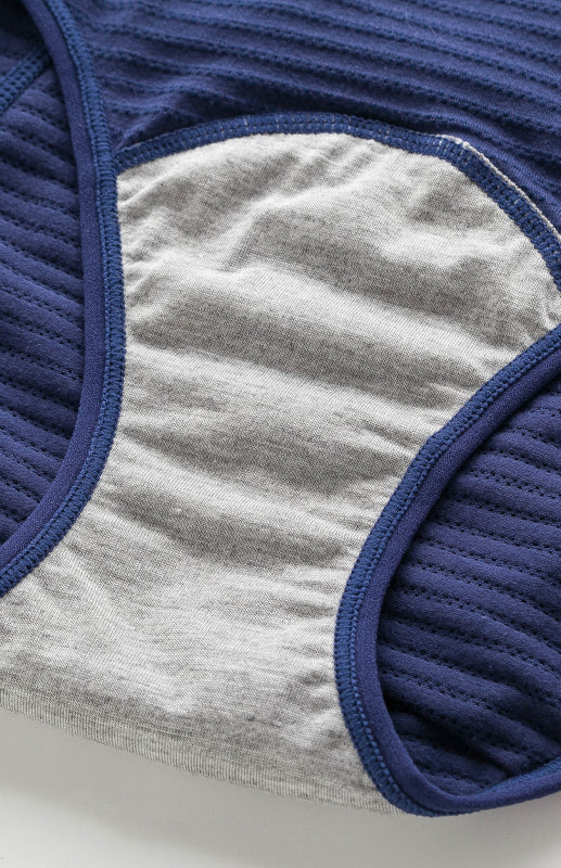 Women Breathable Striped Cotton Panties - Hiccupzz
