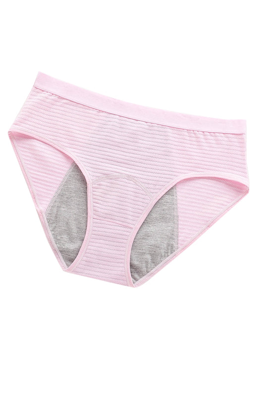 Women Breathable Striped Cotton Panties - Hiccupzz