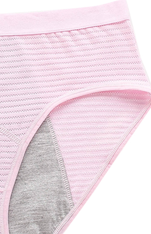 Women Breathable Striped Cotton Panties - Hiccupzz