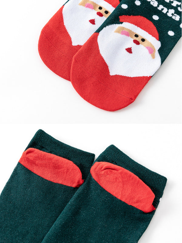 Women's Festive Knit Holiday Pattern Socks - Hiccupzz