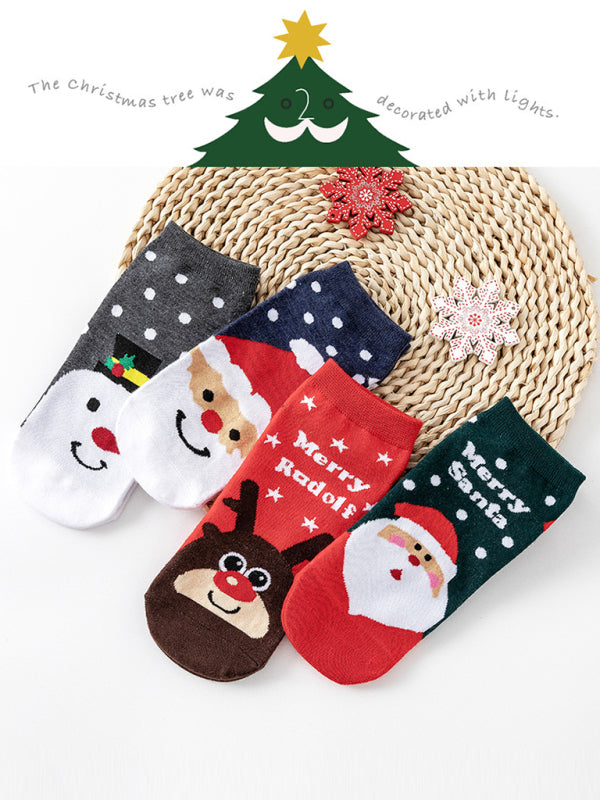 Women's Festive Knit Holiday Pattern Socks - Hiccupzz