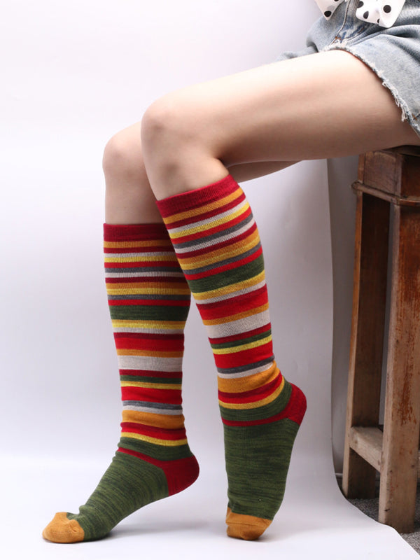 Women's Colorful Flower Christmas Stockings - Hiccupzz