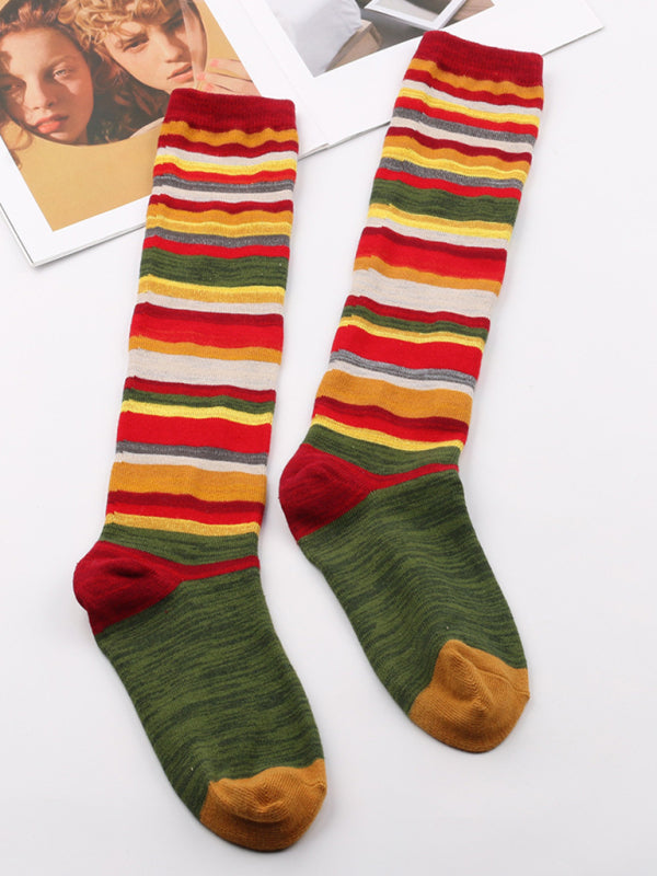 Women's Colorful Flower Christmas Stockings - Hiccupzz