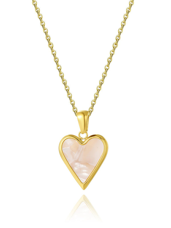 New Fritillary Love Versatile Simple Clavicle Chain Jewelry - Hiccupzz
