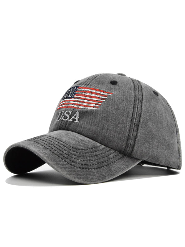 New hat embroidered letters simple unisex peaked cap - Hiccupzz
