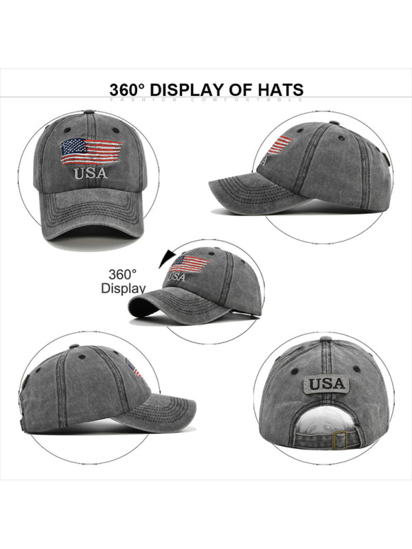 New hat embroidered letters simple unisex peaked cap - Hiccupzz