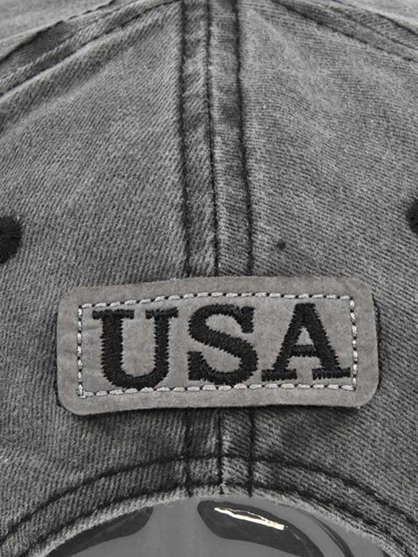 New hat embroidered letters simple unisex peaked cap - Hiccupzz