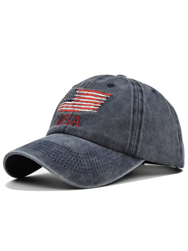 New hat embroidered letters simple unisex peaked cap - Hiccupzz