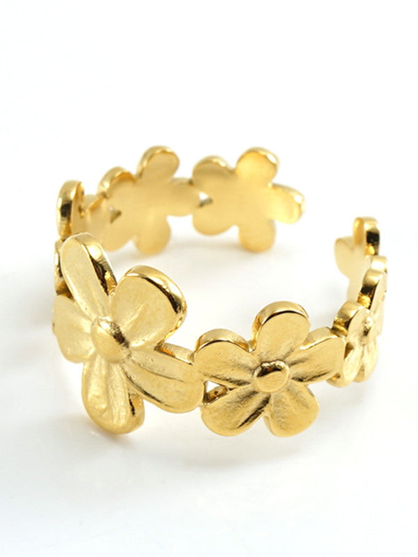 Fashionable and personalized retro style ring gold living ring - Hiccupzz