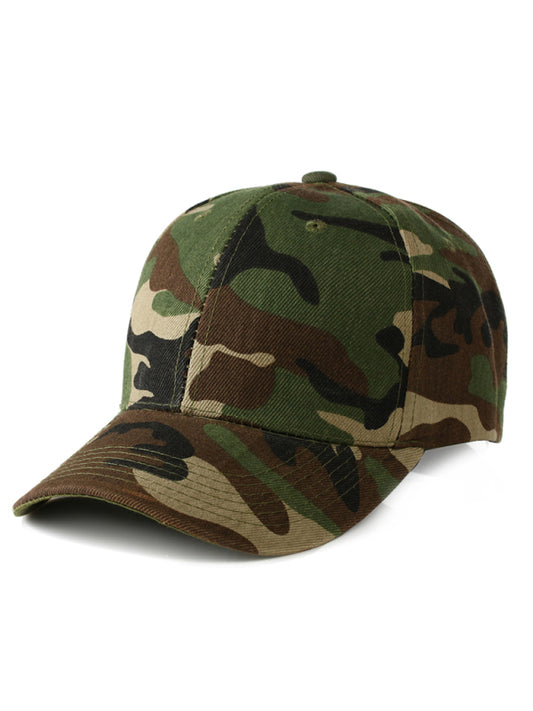 Camouflage curved brim/flat brim baseball cap - Hiccupzz