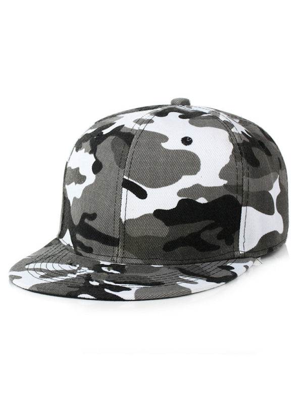 Camouflage curved brim/flat brim baseball cap - Hiccupzz