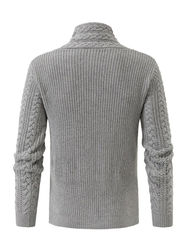 Men's Cable Knit Sleeveless Sweater - Hiccupzz