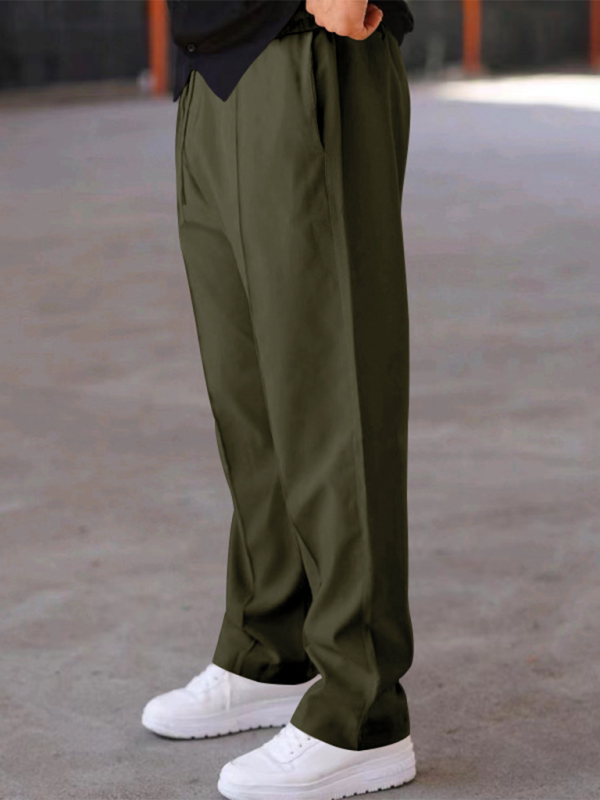 Men's loose straight sports casual trousers