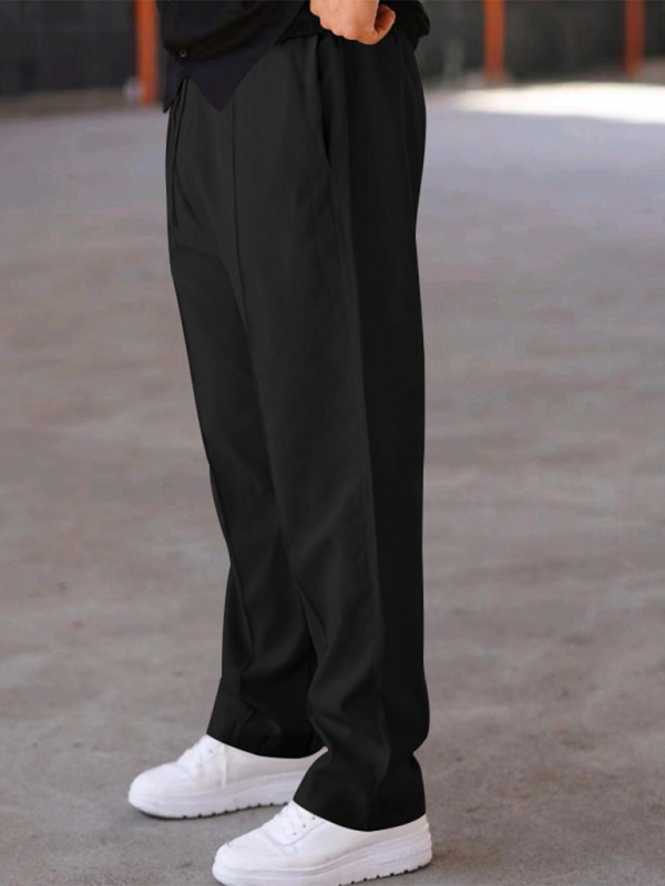 Men's loose straight sports casual trousers