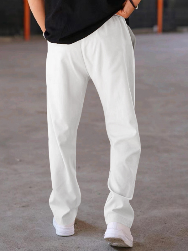 Men's loose straight sports casual trousers