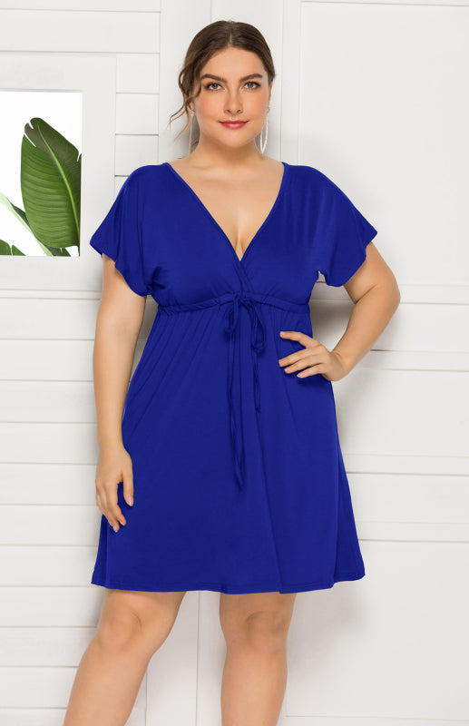 Comfortable High Elasticity Solid Leisure Maternity Dress for Spring-Summer - Hiccupzz