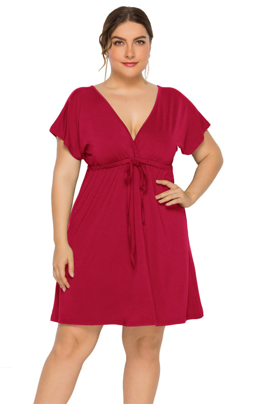 Comfortable High Elasticity Solid Leisure Maternity Dress for Spring-Summer - Hiccupzz