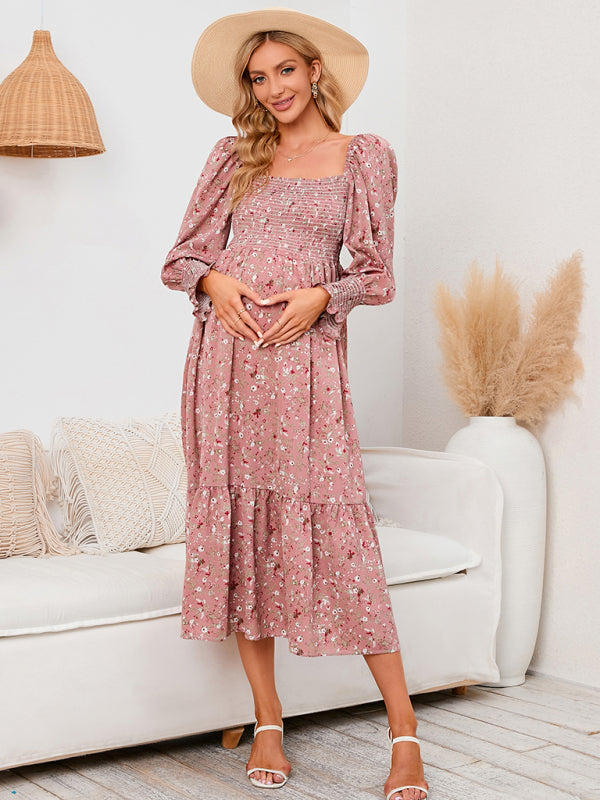 Women's chiffon dress small floral dresses - Hiccupzz