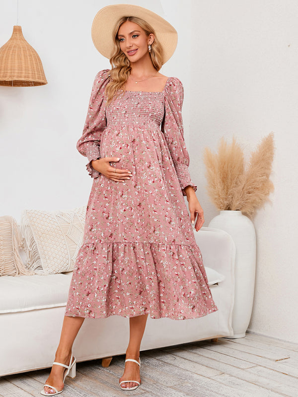 Women's chiffon dress small floral dresses - Hiccupzz