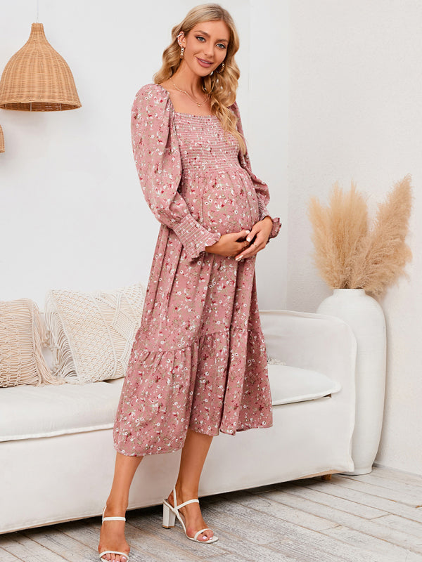 Women's chiffon dress small floral dresses - Hiccupzz