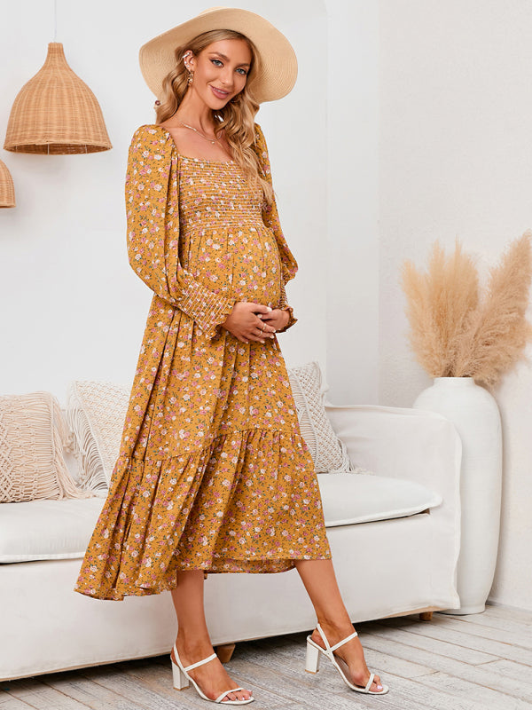Women's chiffon dress small floral dresses - Hiccupzz