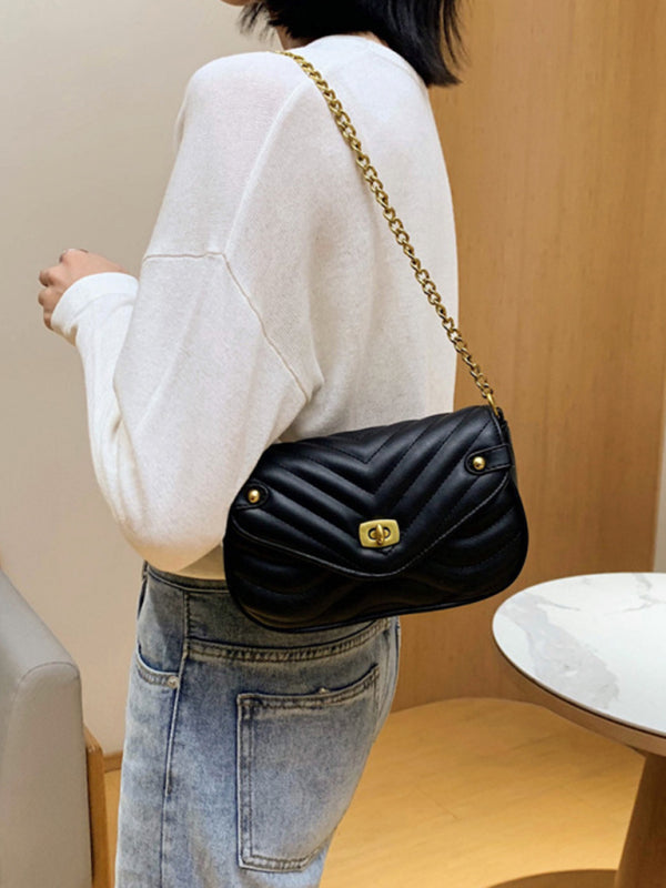 shoulder bag high sense chain messenger bag small bag - Hiccupzz