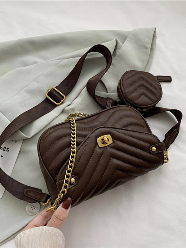 shoulder bag high sense chain messenger bag small bag - Hiccupzz