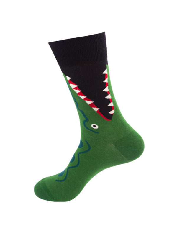 Women Fun Pattern Knit Cotton Socks - Hiccupzz
