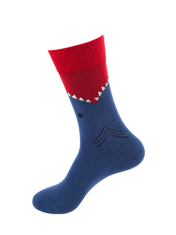 Women Fun Pattern Knit Cotton Socks - Hiccupzz
