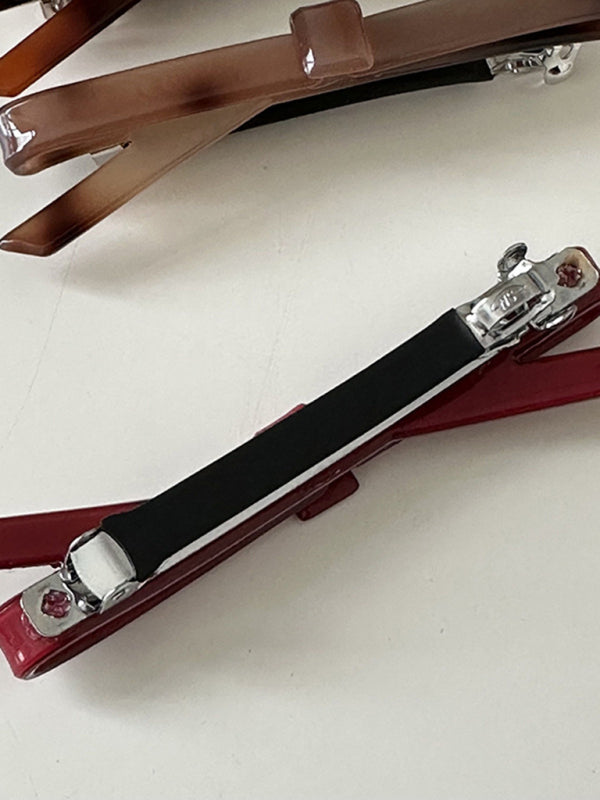 Women's hairpin back head spring clip