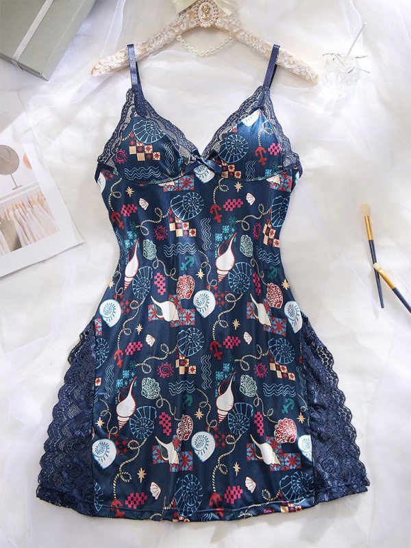 Halloween Christmas Halter Split Sexy Pajamas - Hiccupzz