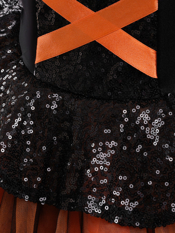 Halloween Girls Tulle Dress Costume Set - Hiccupzz