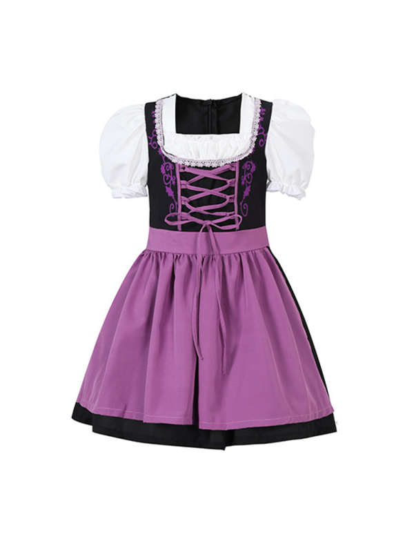 Halloween costumes cute children's beer festival skirts multi-color campus activities girls costumes - Hiccupzz