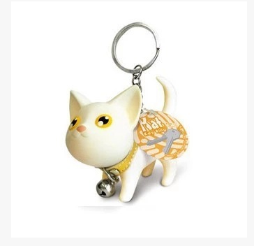 Key Ring Kate Cat Key Ring Couple Key Chain Kitten Key Ring Cat Key Ring - Hiccupzz