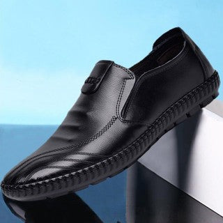 Men's Casual Men's British Breathable Leather Shoes - Hiccupzz