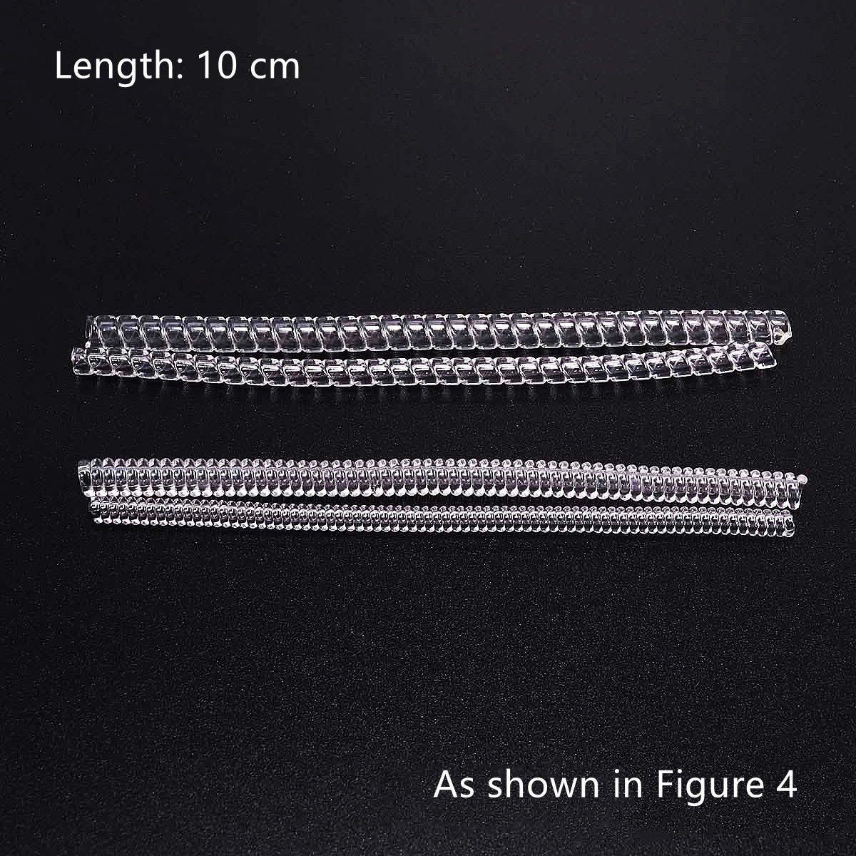 Ring Transparent Spiral Tube Ring Protection Tube Ring Accessories - Hiccupzz