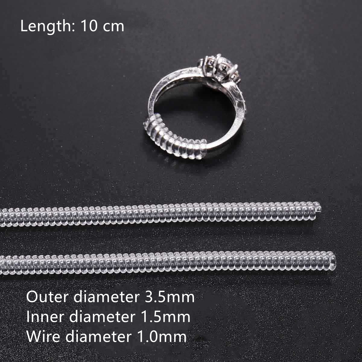 Ring Transparent Spiral Tube Ring Protection Tube Ring Accessories - Hiccupzz